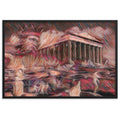 A SUNDAY UNDER ACROPOLIS V2 Premium Framed Poster