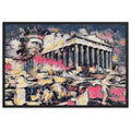 A SUNDAY UNDER ACROPOLIS V2 Premium Framed Poster