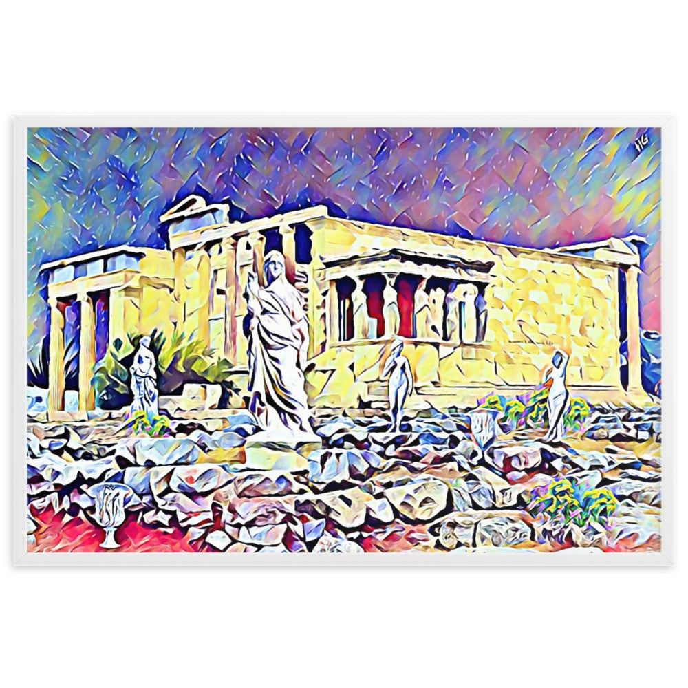 THREE CHARITIES V2 Superior Framed Poster