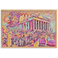 A SUNDAY UNDER ACROPOLIS V2 Superior Framed Poster