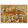 A SUNDAY UNDER ACROPOLIS V2 Premium Framed Poster