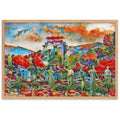 A SUNDAY AT THE ORACLE OF DELPHI Premium Framed Poster