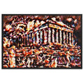 A SUNDAY UNDER ACROPOLIS V2 Superior Framed Poster