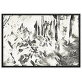 AMONG THE FOUR SEASONS YOU ARE THE FIFTH SENSE Superior Framed Poster