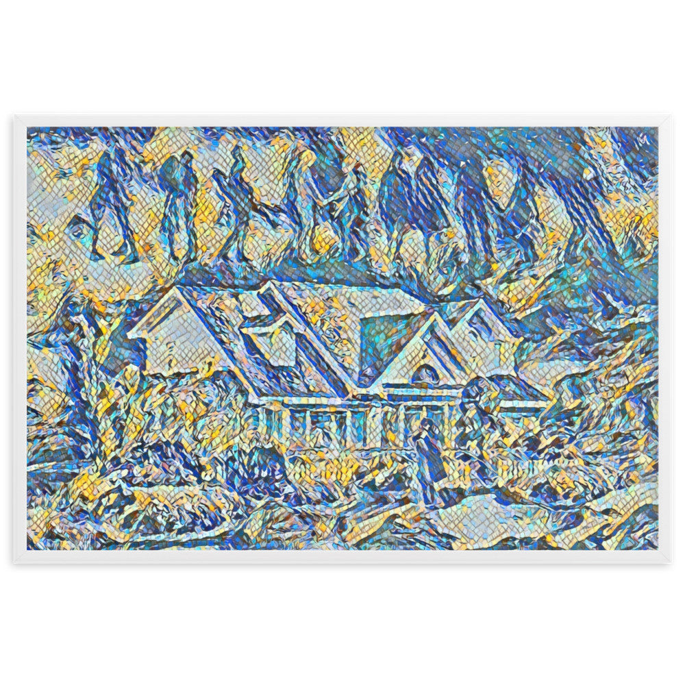I WAS WAITING FOR YOU IN THE DREAM YOU HAD SEEN Special Edition Framed Poster