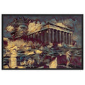 A SUNDAY UNDER ACROPOLIS V2 Premium Framed Poster