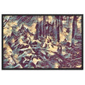 AMONG THE FOUR SEASONS YOU ARE THE FIFTH SENSE TALE Framed Poster