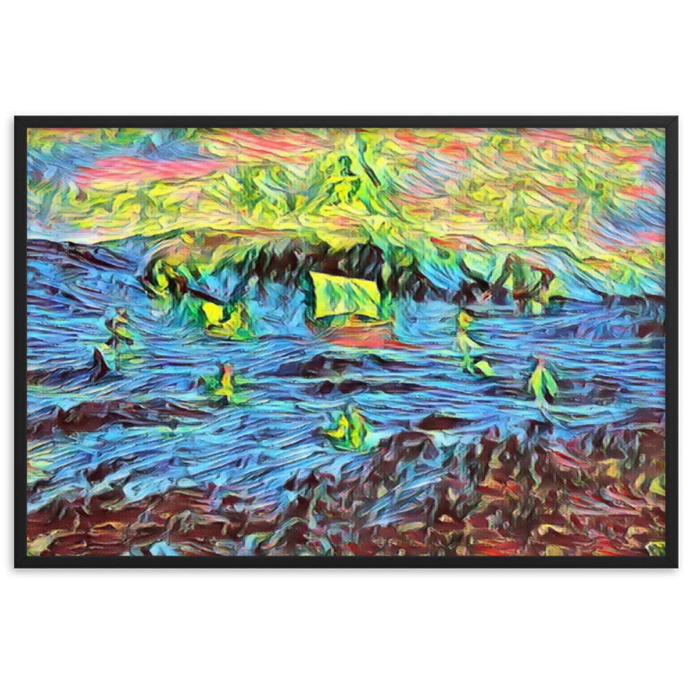 AS YOU SET OUT FOR ITHACA Premium Framed Poster