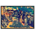 PERSEUS ON THE ROAD TO LION GATE Superior Framed Poster-0