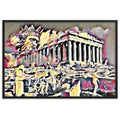 A SUNDAY UNDER ACROPOLIS V2 Superior Framed Poster