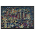 A SUNDAY UNDER ACROPOLIS V2 Premium Framed Poster