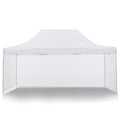 NNEDPE Gazebo Tent Marquee 3x4.5m PopUp Outdoor Wallaroo White-0