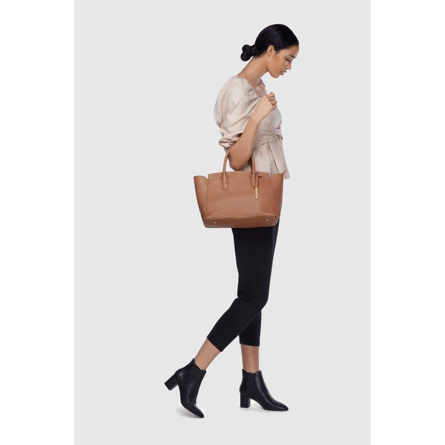 Grant Brown Shoulder Bag (Waiting List - Arrives 28th Nov)-1