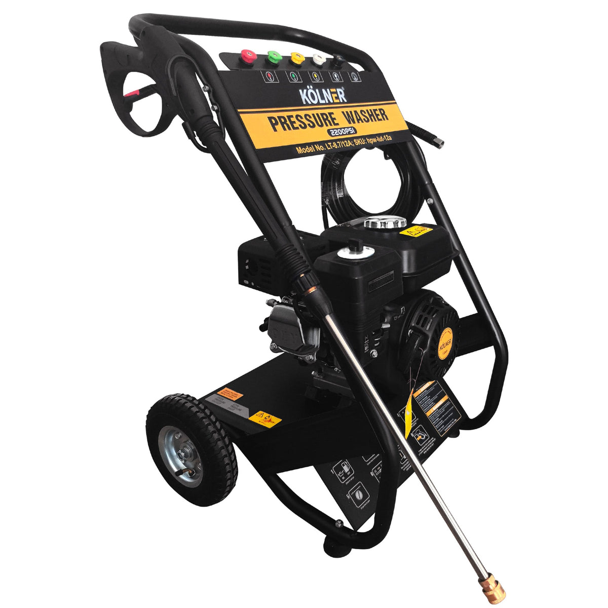 NNEDPE LT-12A 7HP 2200PSI Petrol Engine High Pressure Washer 7.5LPM-1