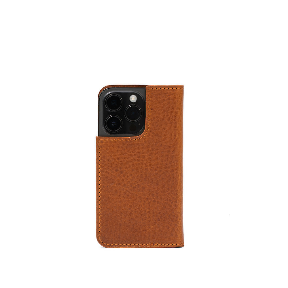 Leather Folio Case Wallet for iPhone 15 Series with MagSafe - The Minimalist 3.0