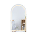 NNEIDS EMITTO LED Wall Mirror Arch Anti-fog 50*90cm 50x90-0