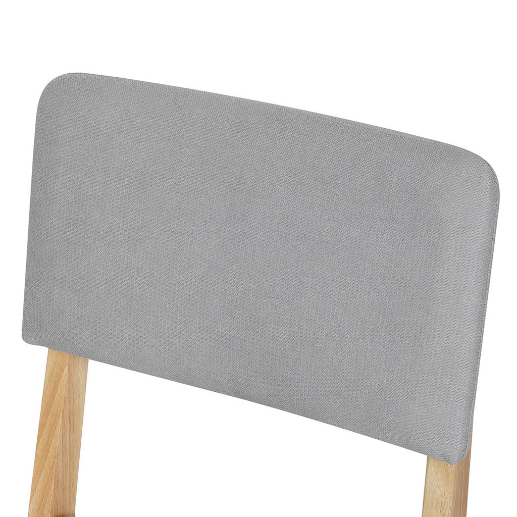 NNEIDS Levede 2x Dining Chair Armless Upholstered Seat-2