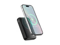 Techancy Power Bank Magnetico TF2786 10000mAh Carregamento Rapido Sem Fios 15W PD 20W Compativel com MagSafe Suporte Integrado Ecrã LED Preto