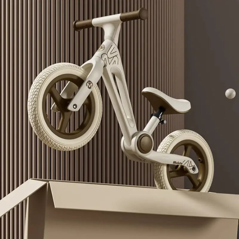 NNETM Kids Balance Bike Fiberglass Frame Wheels-4