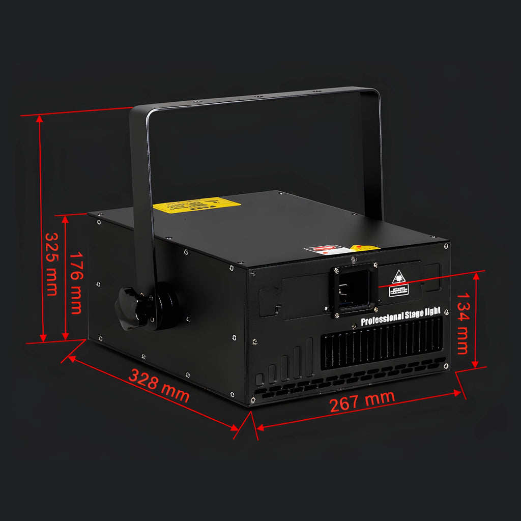 J1 Pro FB4 RGB Laser Projector 10W/15W | 40K DMX Laser Lights-2