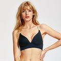 Logo Strap Wireless Push-Up Bra-1