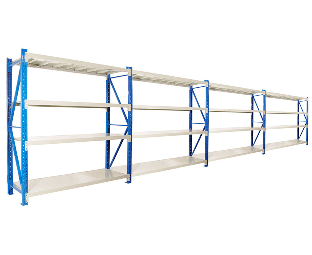 NNEDPE Garage Storage Steel Rack Shelving 1.5m-wide 400kg-0