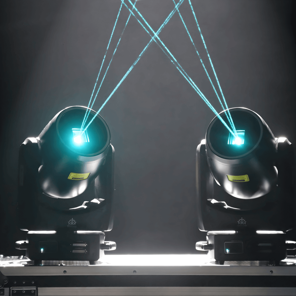 M3 DMX ILDA RGB Laser Moving Head 3W/5W for DJ Club Stage-0
