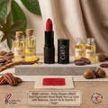 Matte Lipstick – Ruby Slippers MM22 | Rich Pigmented Velvet Matte Red Lip Color with Beeswax, Castor Oil & Vitamin E | Vegan