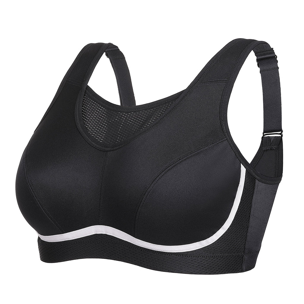 Max Comfort Lightweight Mesh Planel Full Cup Sports Bra-3
