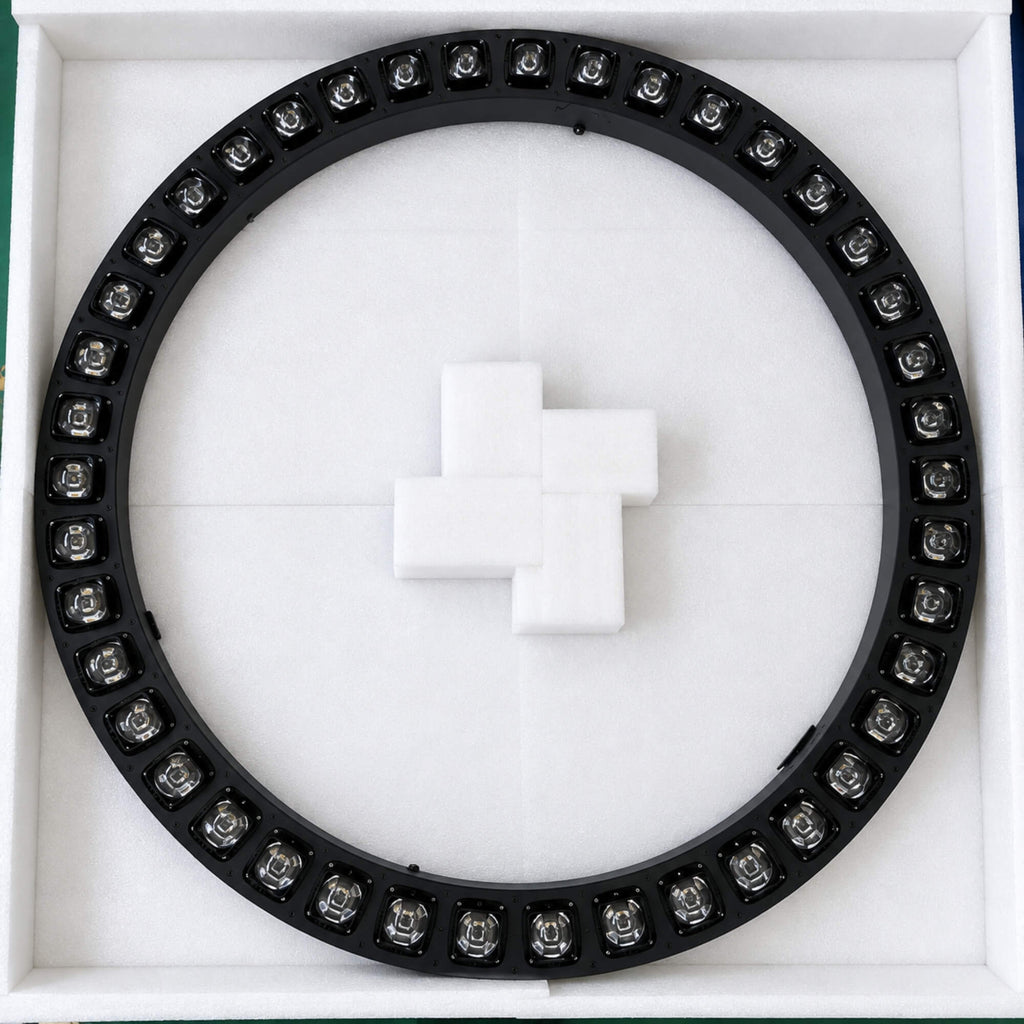 N7 RGBW Kinetic Ring Light – 51×20W LEDs with 212CH DMX-3