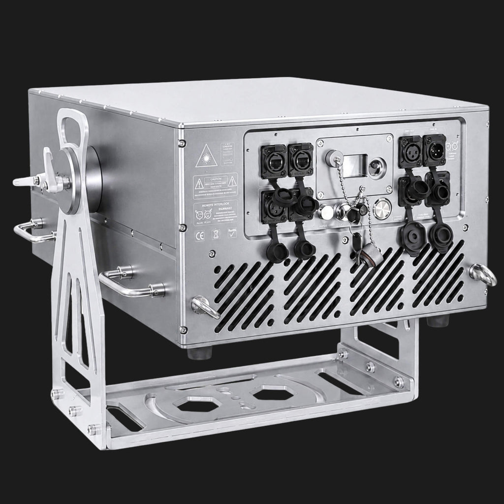 O8 ILDA DMX RGB Laser Projector 50W-80W IP65 for Outdoor Shows-4