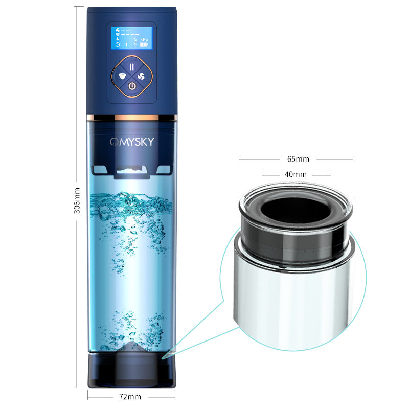 OMYSKY S Water Bath Vacuum Enlarge Penis Pump-3