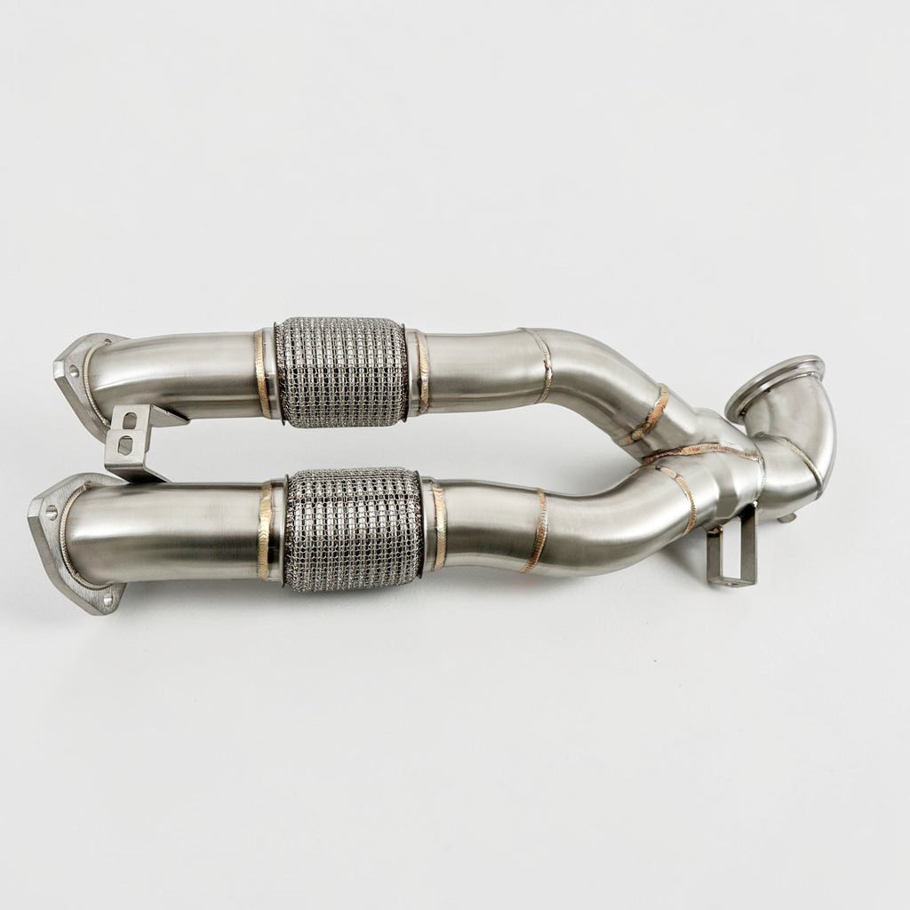 2.5T Race Downpipe For 2018+ Audi RS3 8V, RS3 8Y & TTRS 8S | Palenon Performance-4