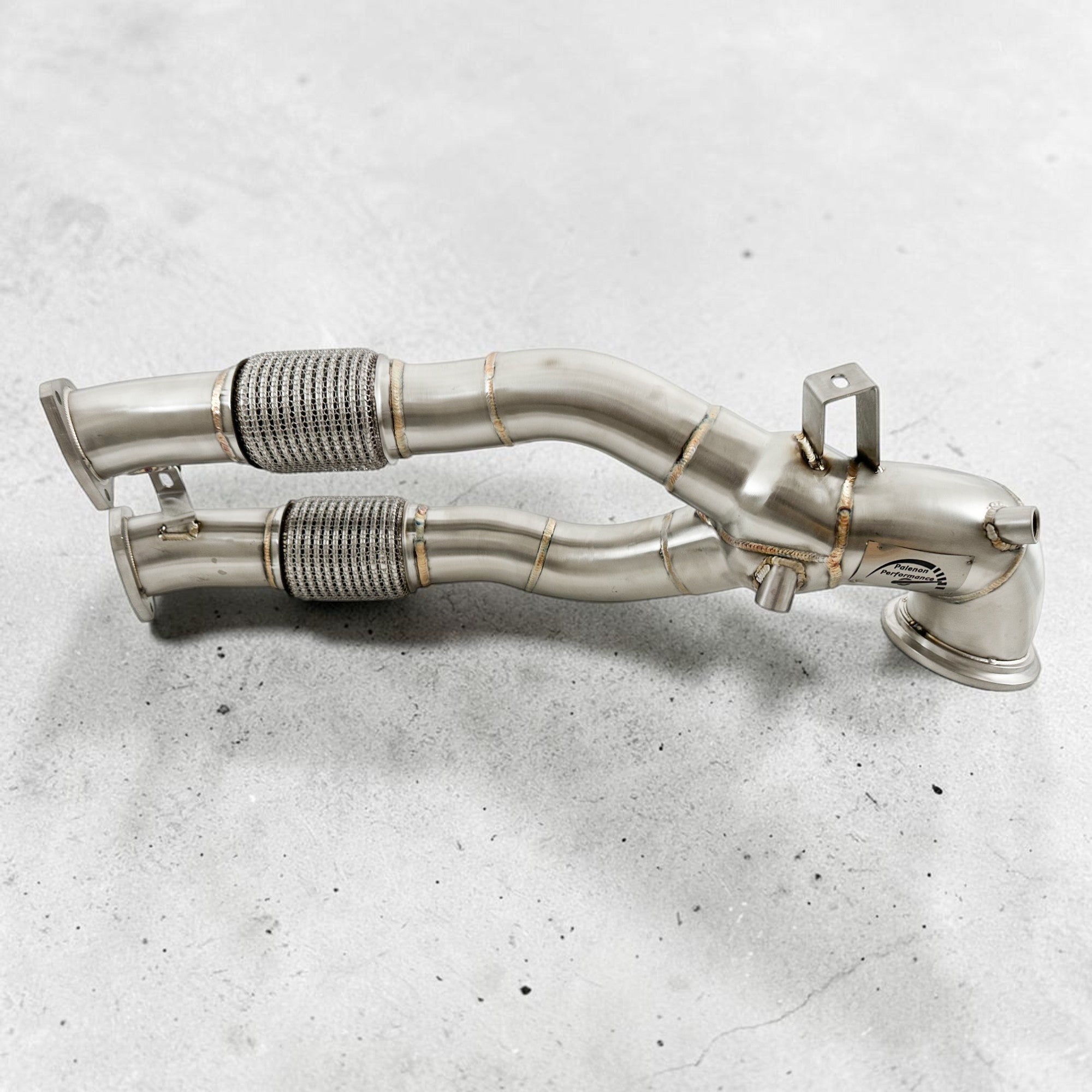 2.5T Race Downpipe For 2018+ Audi RS3 8V, RS3 8Y & TTRS 8S | Palenon Performance-1