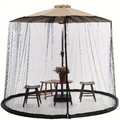 Outdoor Mesh Mosquito Net Black-0