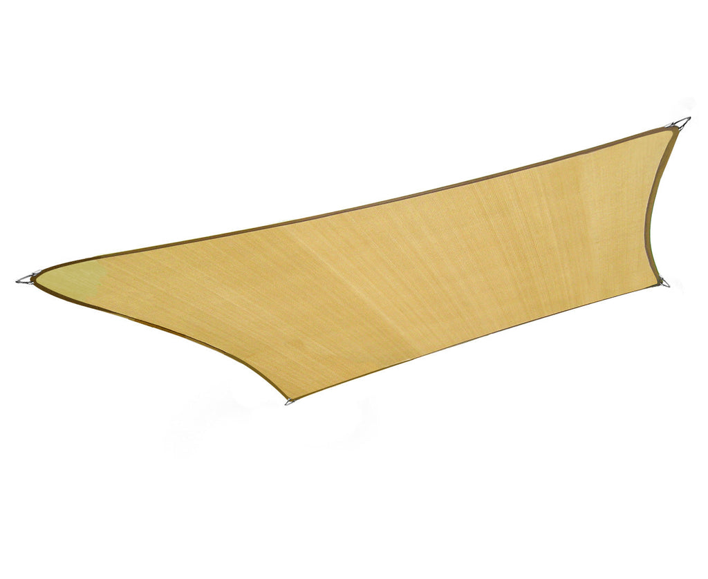 NNEDPE Wallaroo Rectangular Shade Sail 6m x 4m - Sand-1