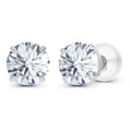 2.00 CTW AGI Certified Lab-Grown Diamond Stud Earrings  | G/VS | USA Handcrafted Fine Jewelry-0