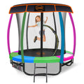 NNEDPE Kahuna Trampoline 6ft with  Roof - Rainbow-0