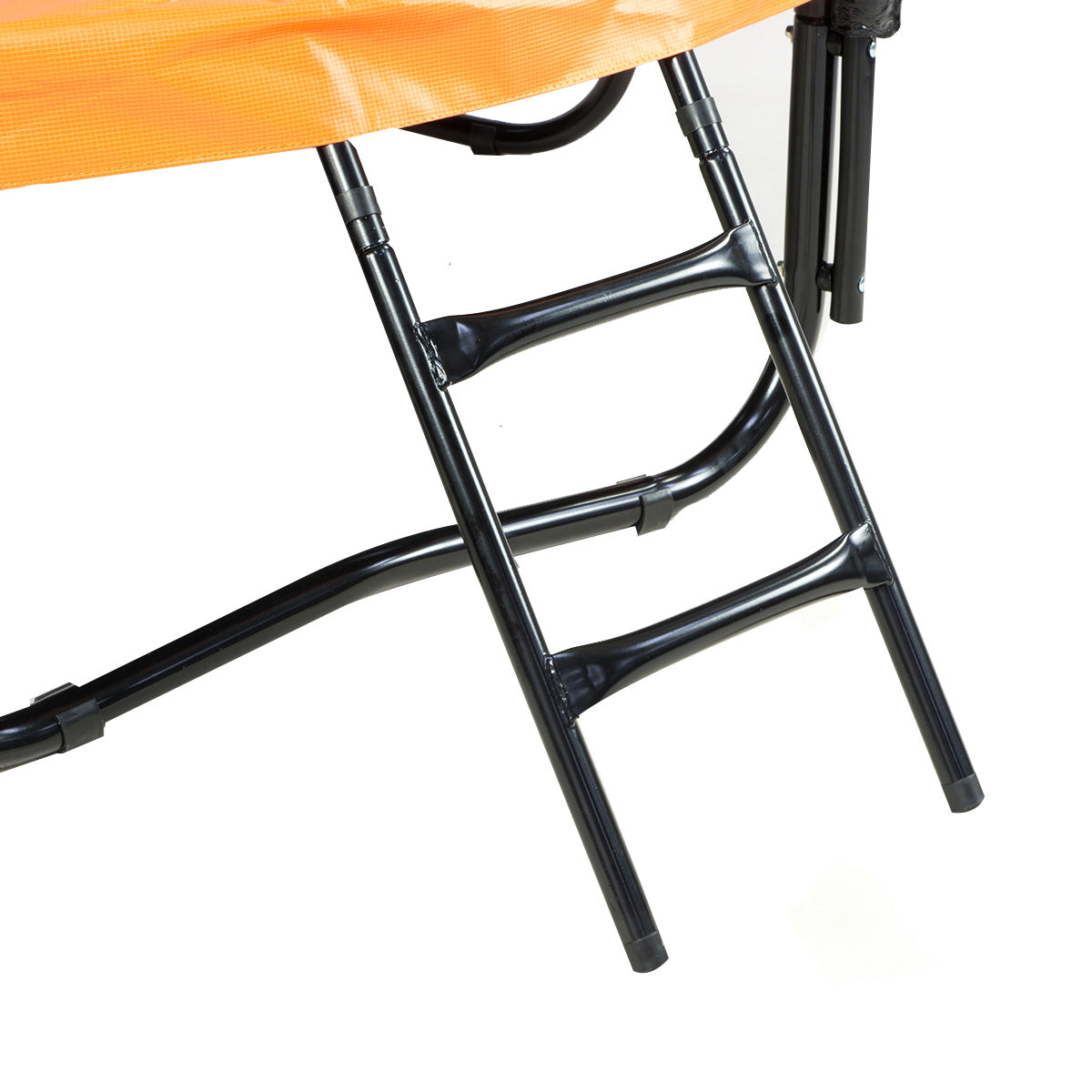 NNEDPE Kahuna Trampoline 8 ft with Basketball set - Orange-4