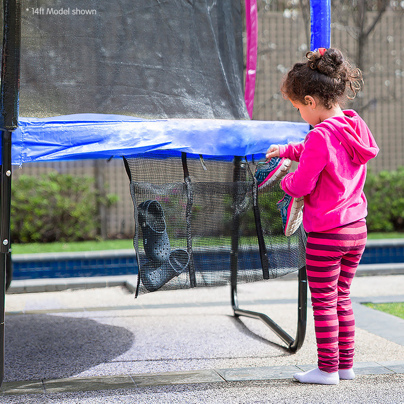 NNEDPE Kahuna Rainbow 14ft Trampoline-4