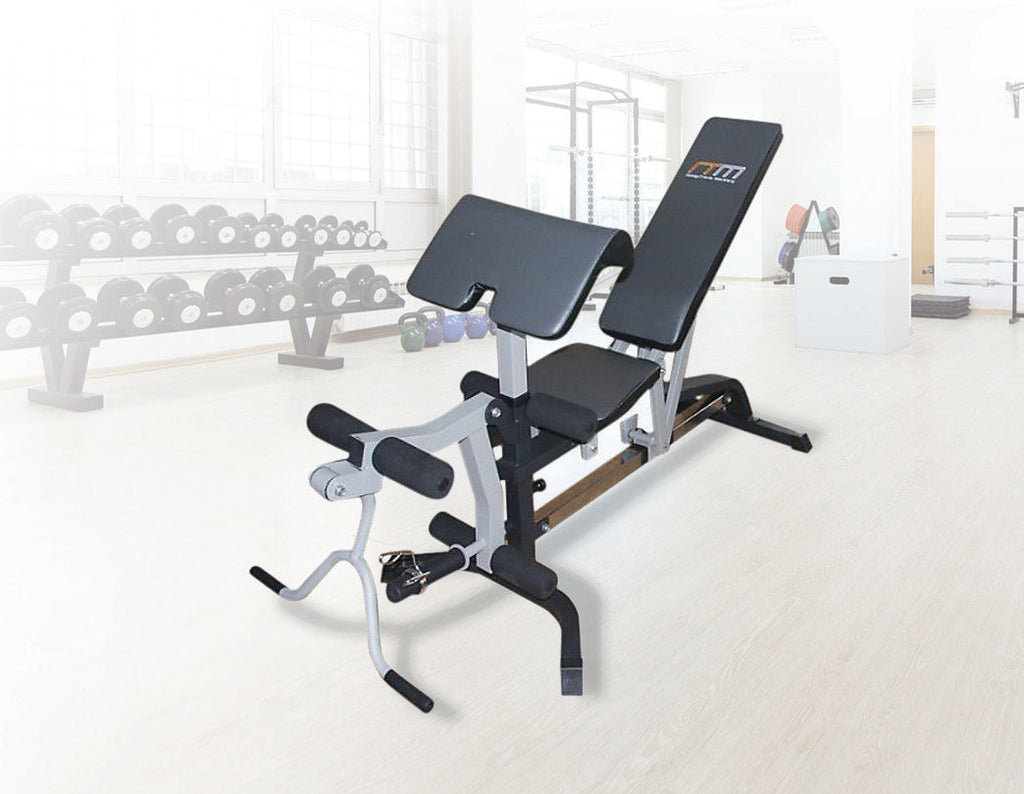 NNEDSZ Flat Incline Decline Bench Press w/ Leg Extension-1