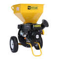 NNEDPE Ducar 8HP Wood Chipper Shredder Mulcher Grinder Petrol Yellow Black-0