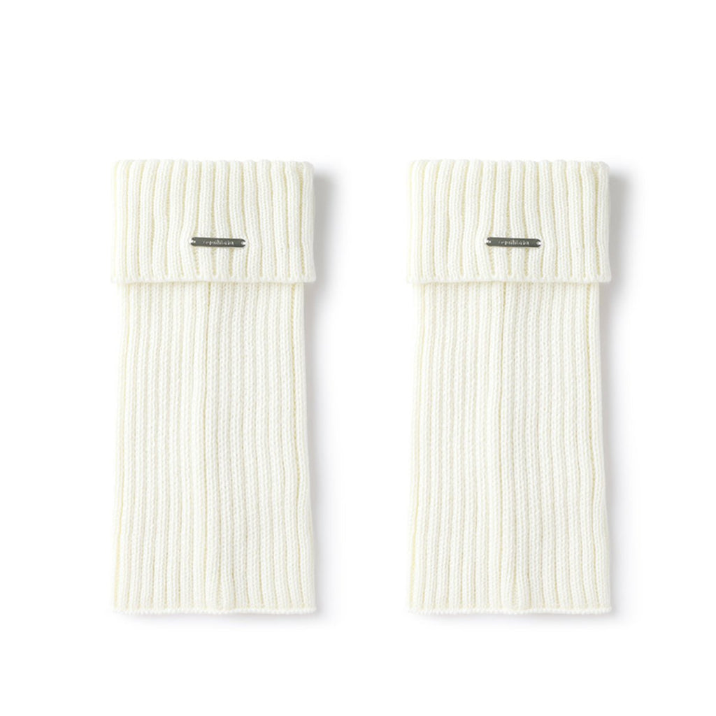 Women's 30cm Cuffed Ribbed Leg Warmers – Autumn & Winter 2-Pair Set-1